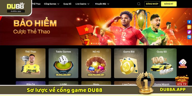 Cổng game DU88 cung cấp những dịch vụ giải trí số hàng đầu