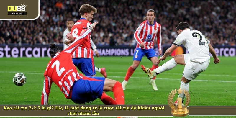 Kèo tài xỉu 2-2.5 là gì? Đây là một dạng tỷ lệ cược tài xỉu dễ khiến người chơi nhầm lẫn
